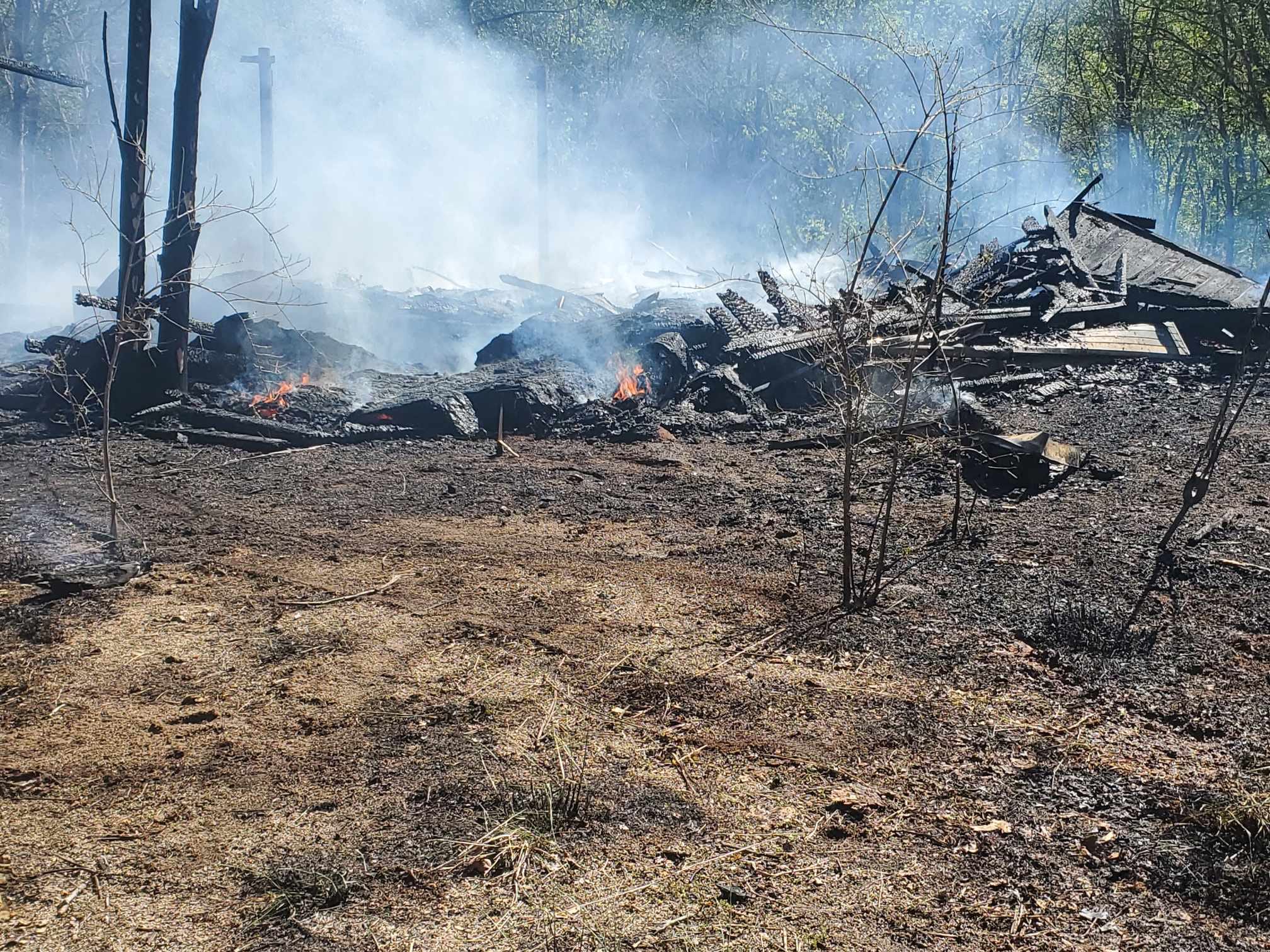 Doe Run House Destroyed in Weekend Fire