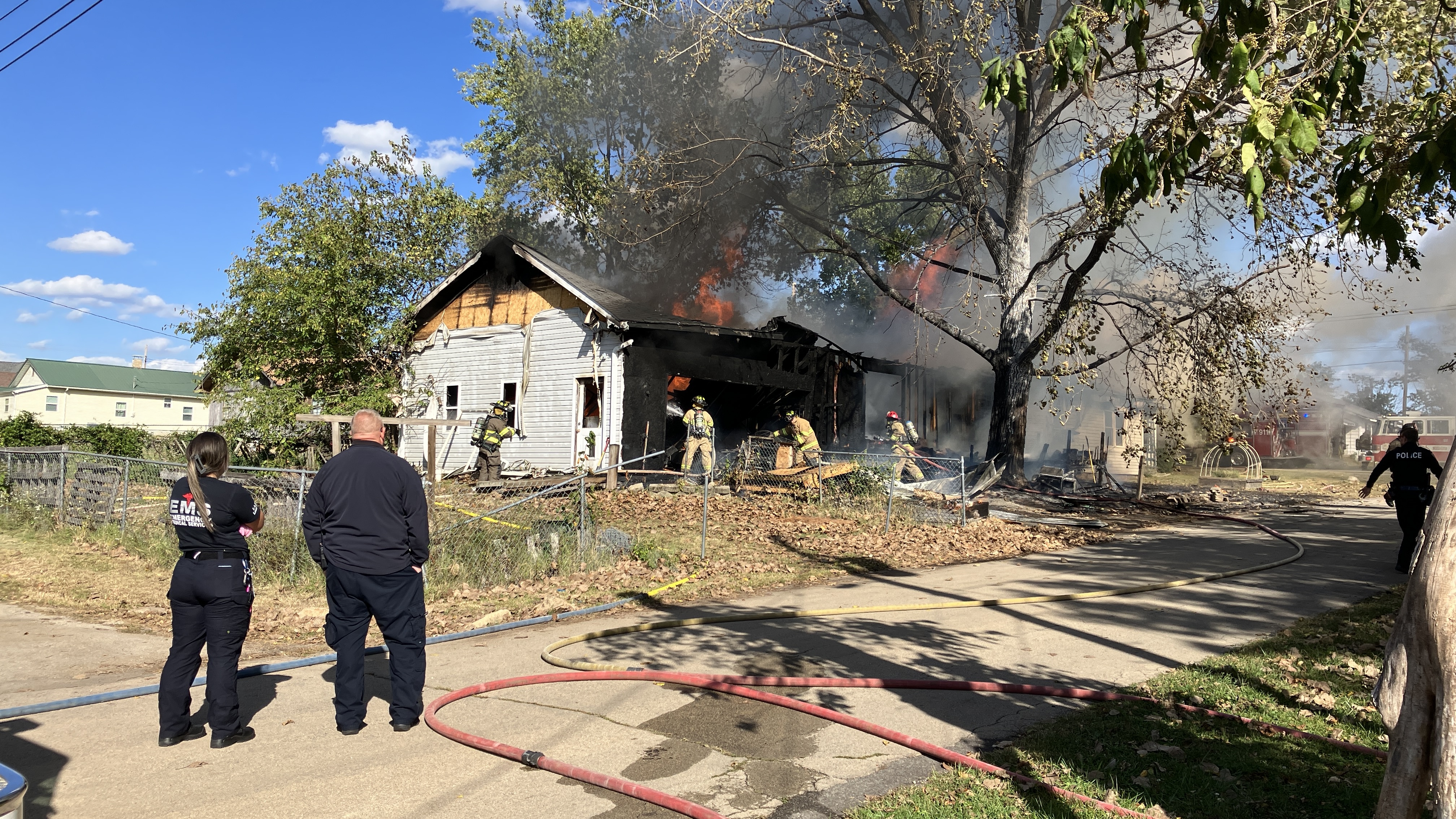 Emergency Crews Respond to House Fire