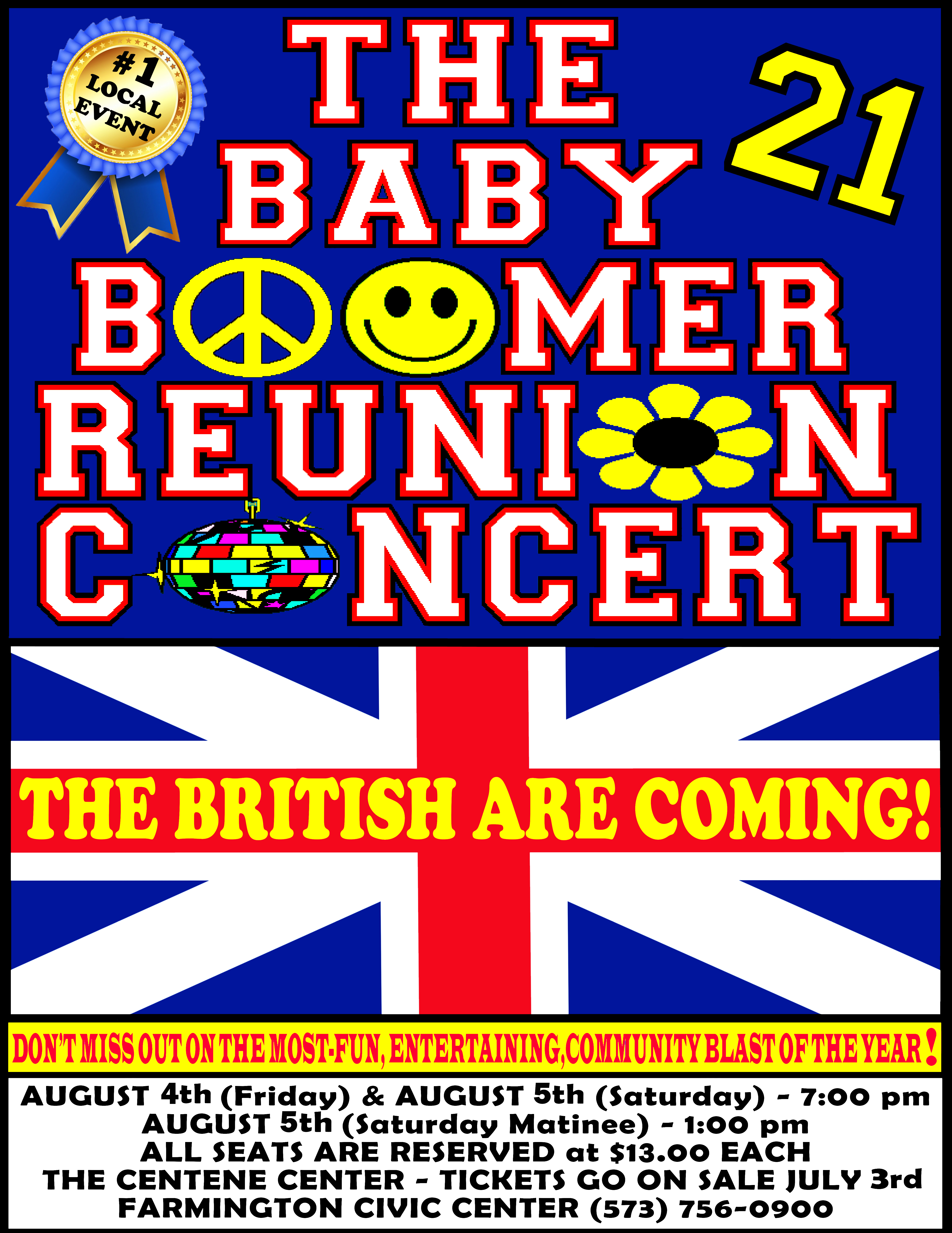 21st Annual Baby Boomer Concert