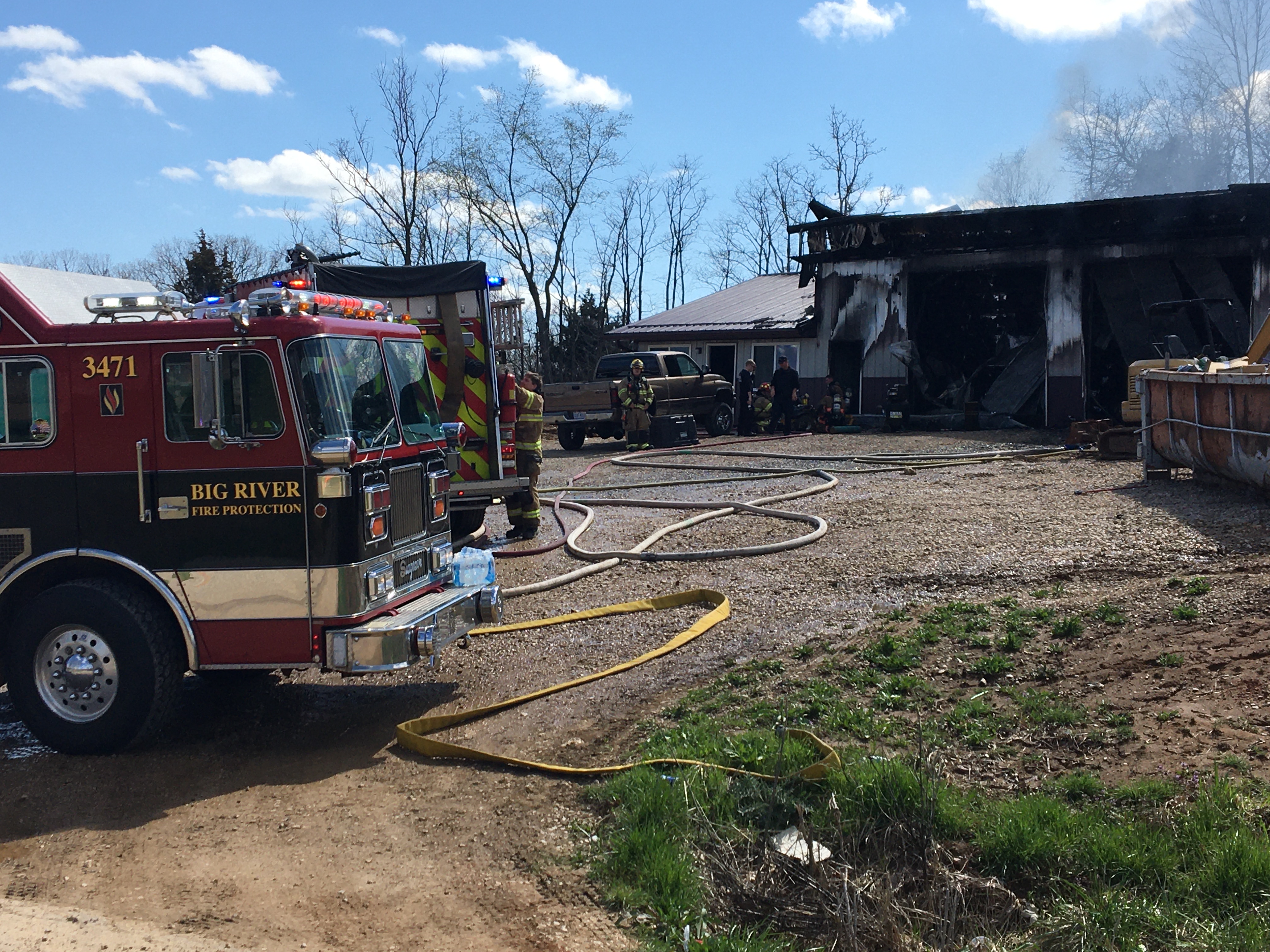 Fire Destroys All Type Septic Service