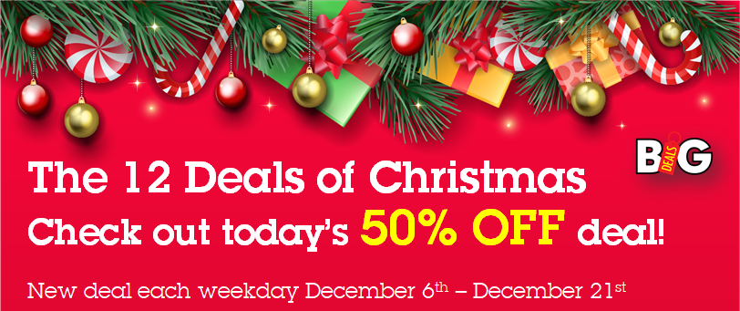 Today's 12 Deals of Christmas Holiday Event