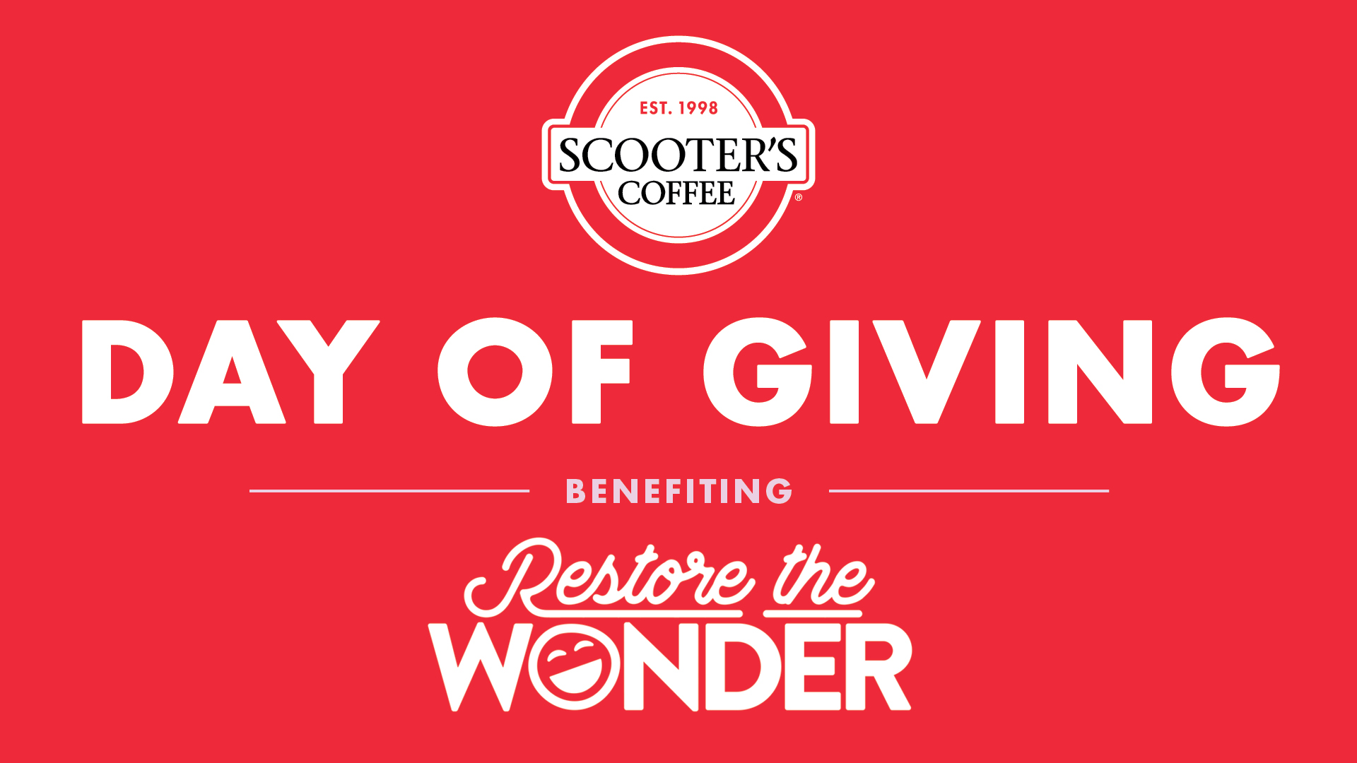 Scooter's Coffee and Day of Giving Back