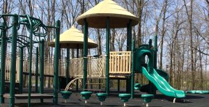City Gives Playground Equipment to School
