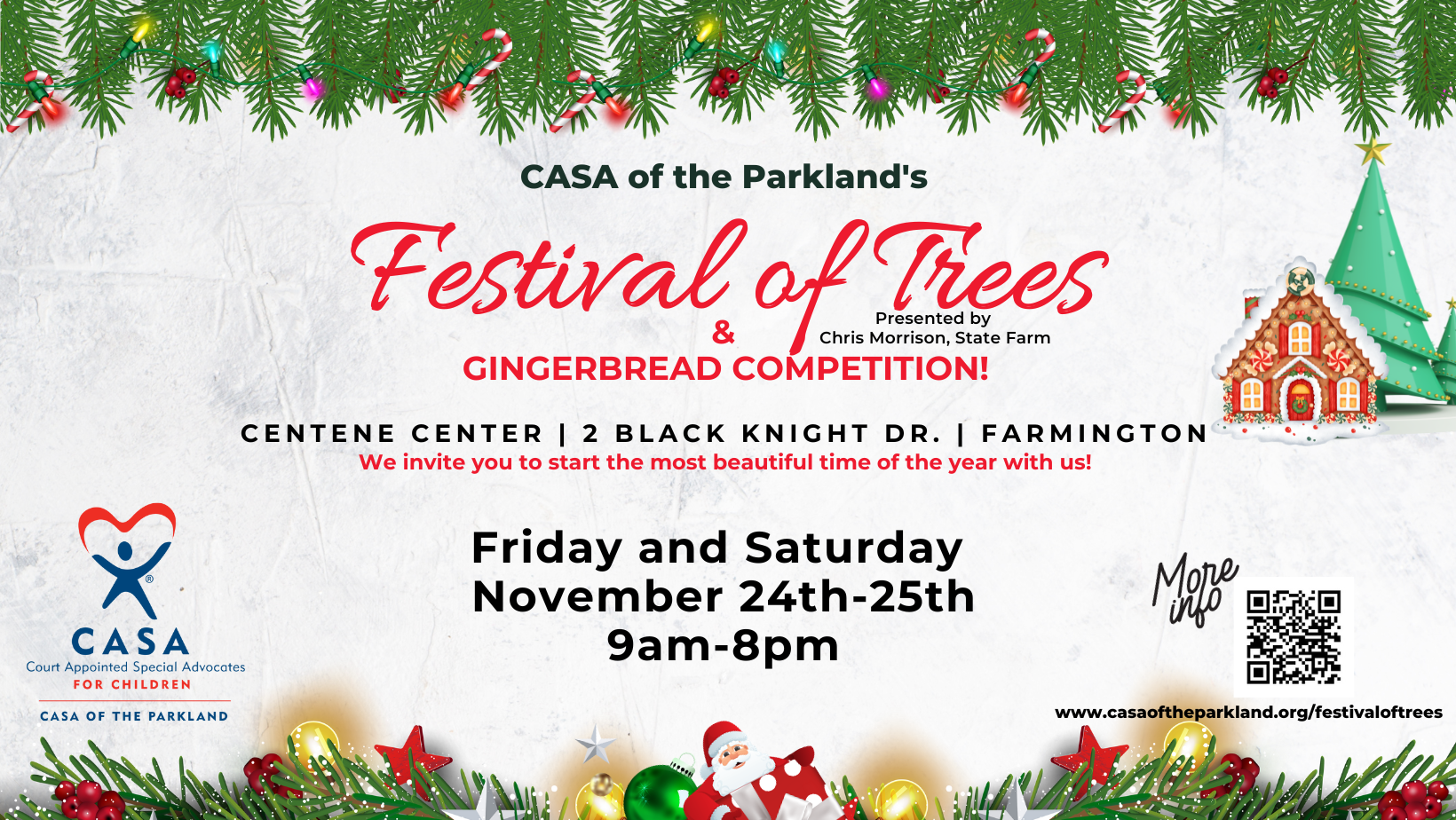 CASA's Festival of Trees This Week