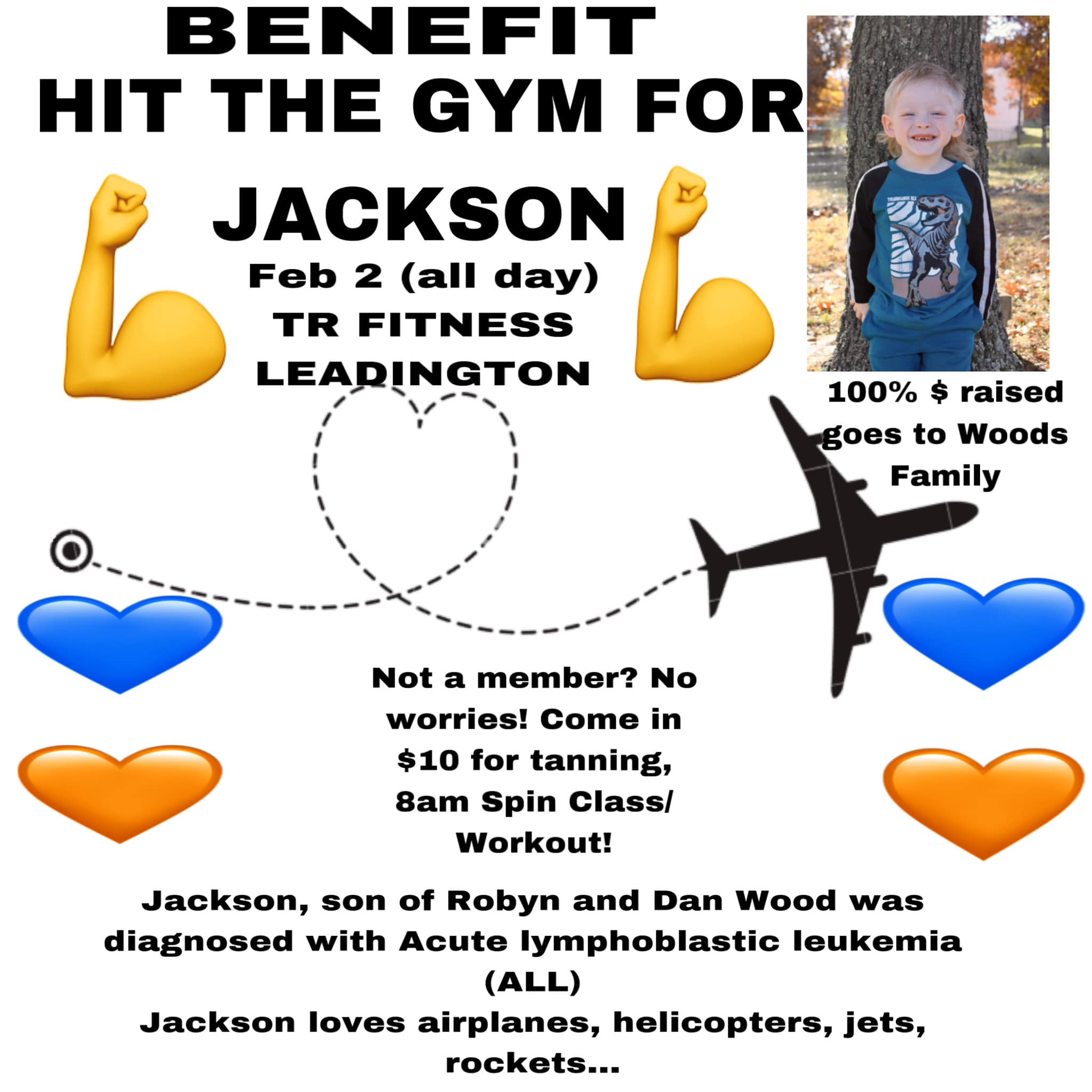 Hit The Gym For Jackson