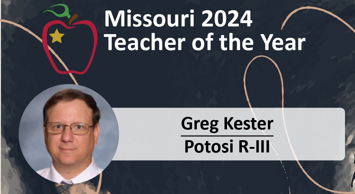 Kester is Teacher of the Year