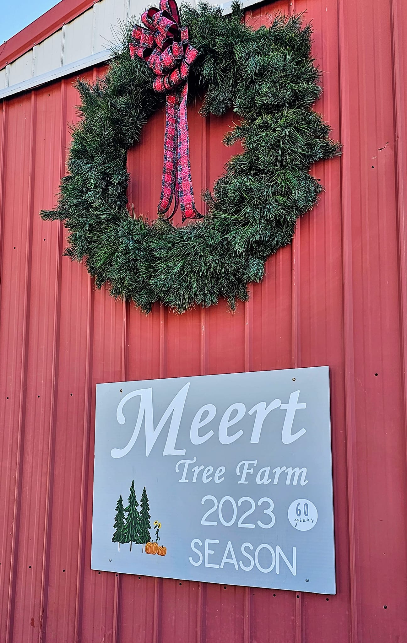 Meert Tree Farm Provides Winning Wreath