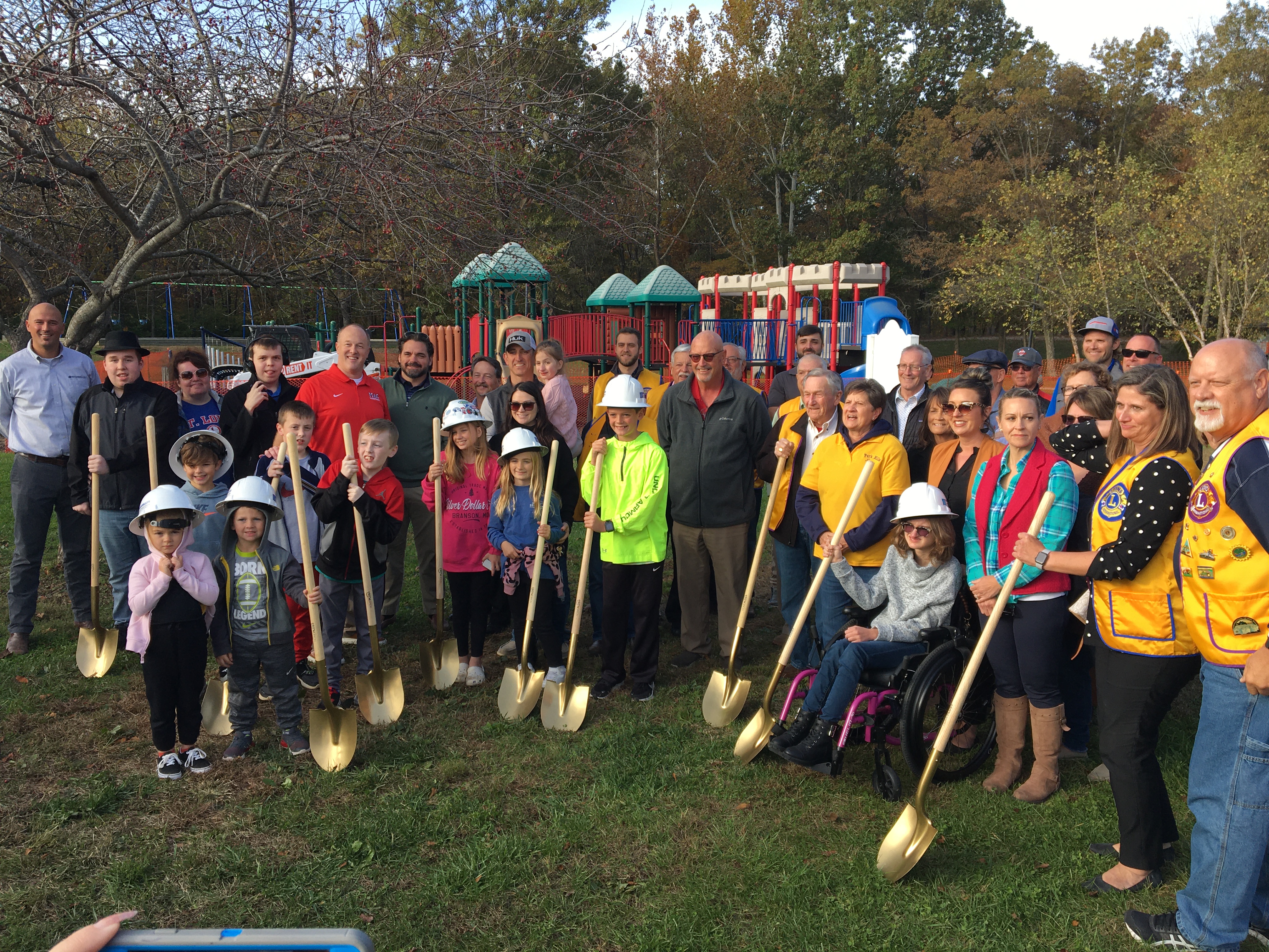 Ground Broken for All Inclusive Playground