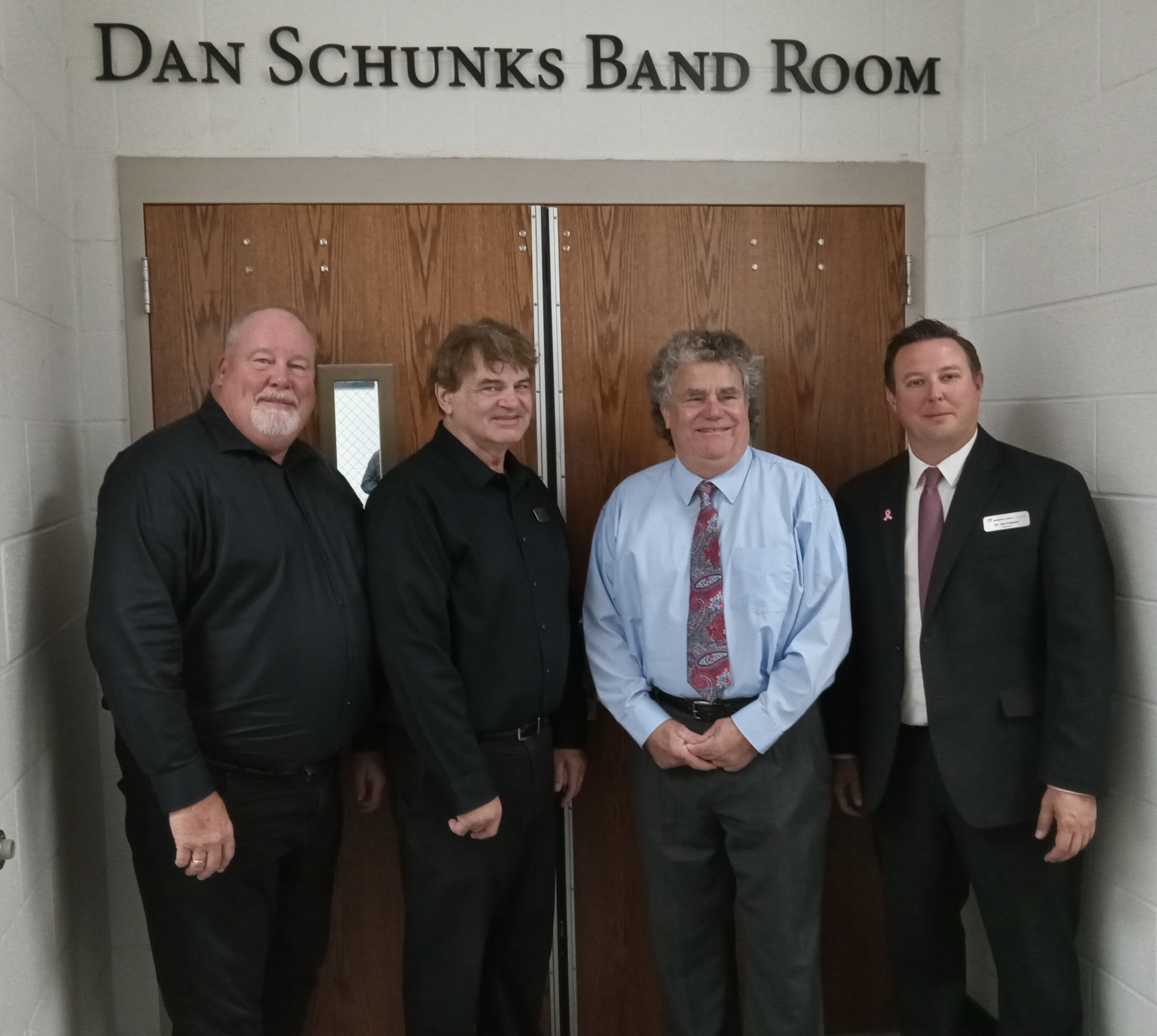 Schunks Band Room Dedication