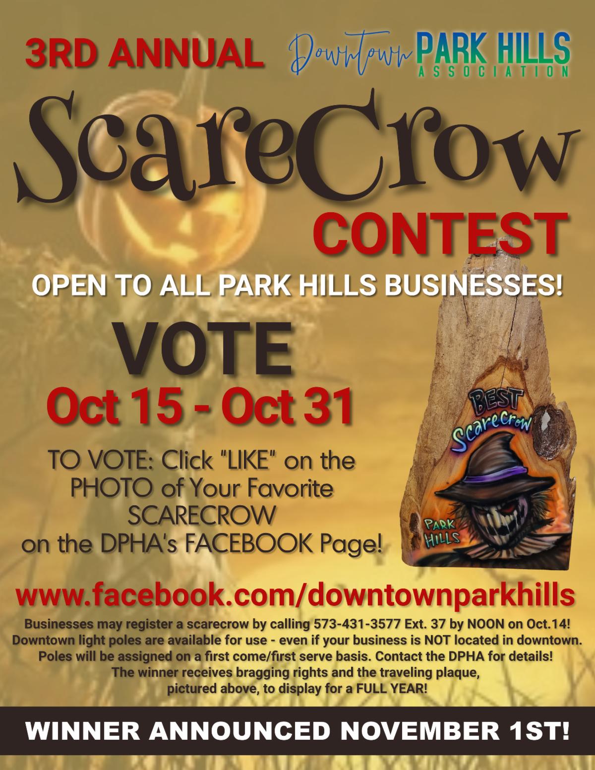 Park Hills Scarecrow Contest