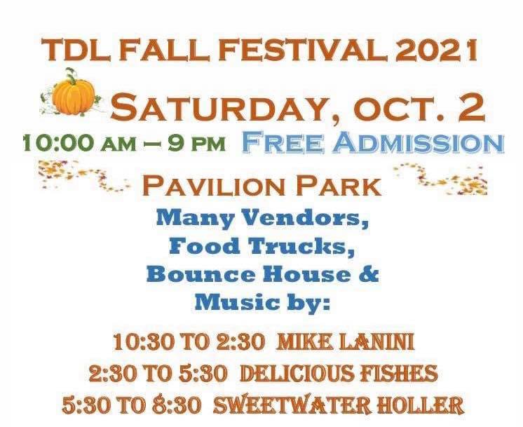 Terre Du Lac Fall Festival Open To All