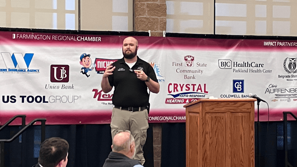 Ambulance District Highlights Narcan Training at Farmington Chamber Luncheon