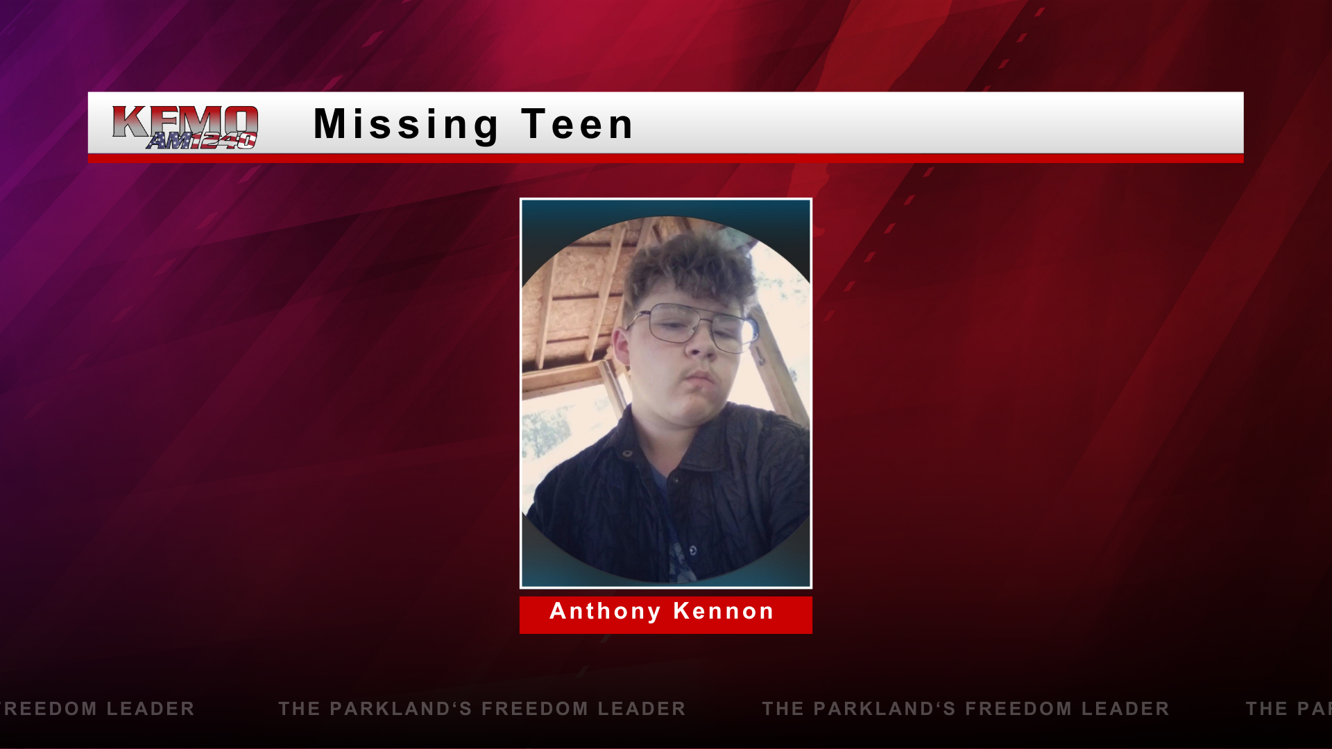 Authorities Searching for Missing Teen