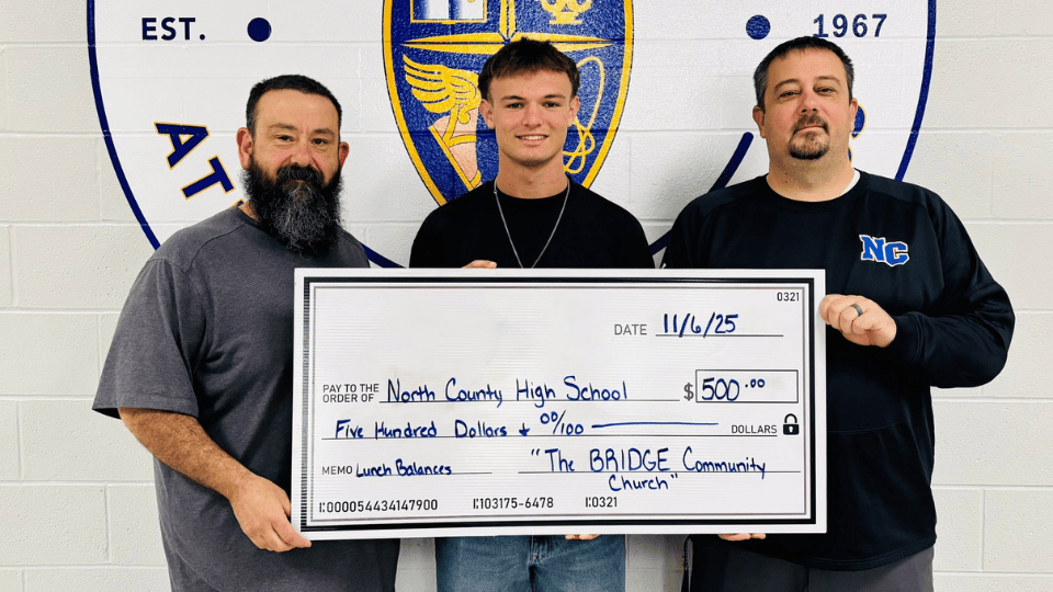 Bridge Community Church Donates to Support North County Students