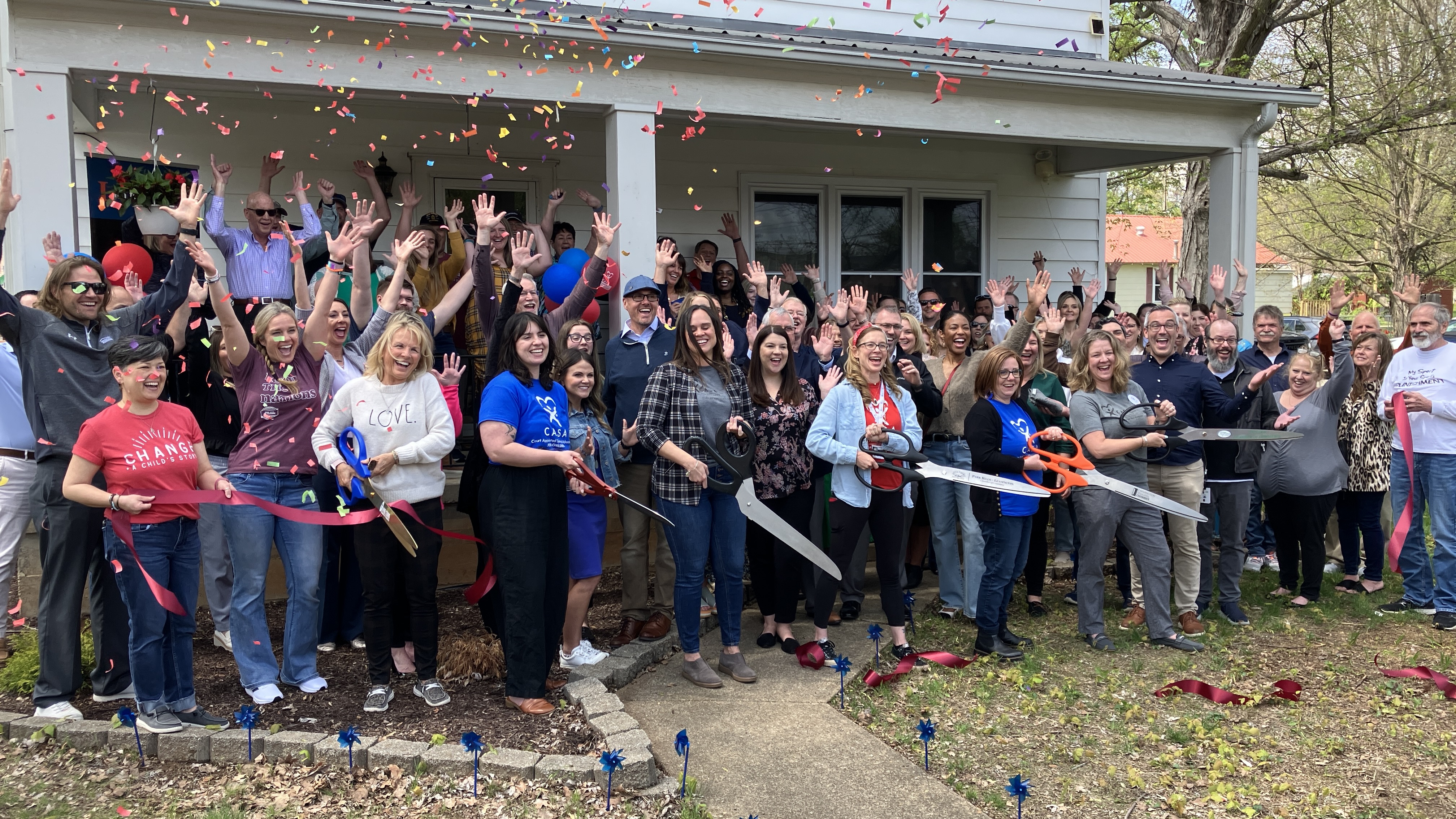 CASA House Holds Ribbon Cutting