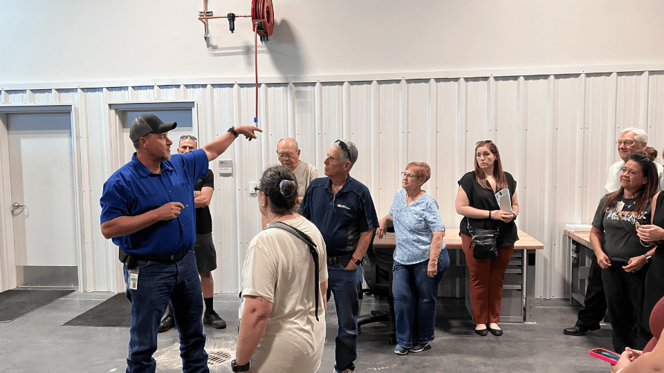Chamber Members Tour New Ameren Facility in Park Hills