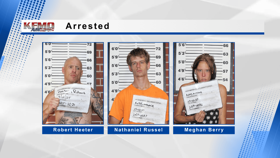 Deputies Recover Two Stolen Vehicles in Washington County, Arrest Three Suspects