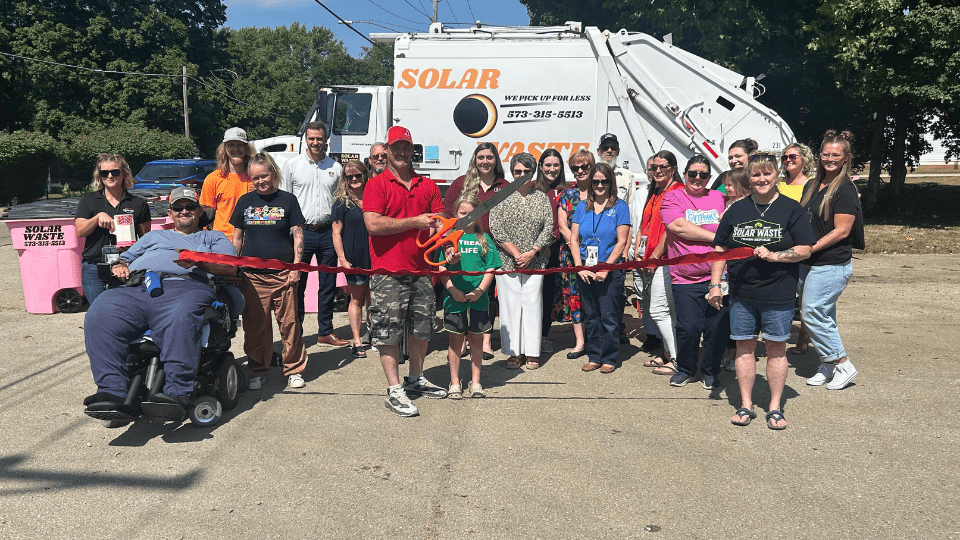 Farmington Chamber Hosts Ribbon Cutting for Solar Waste