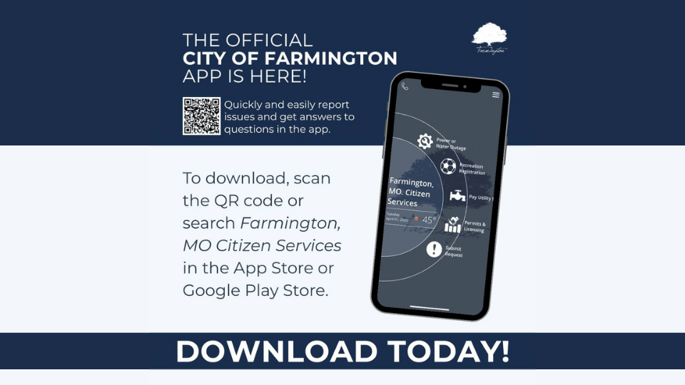 Farmington Launches New Citizen Services App for Easy Access to City Services