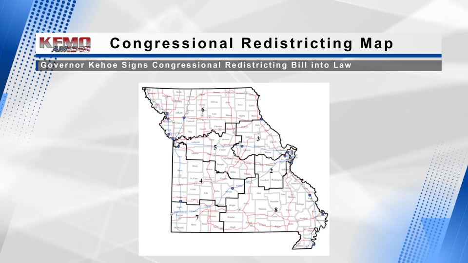Governor Kehoe Signs Congressional Redistricting Bill into Law