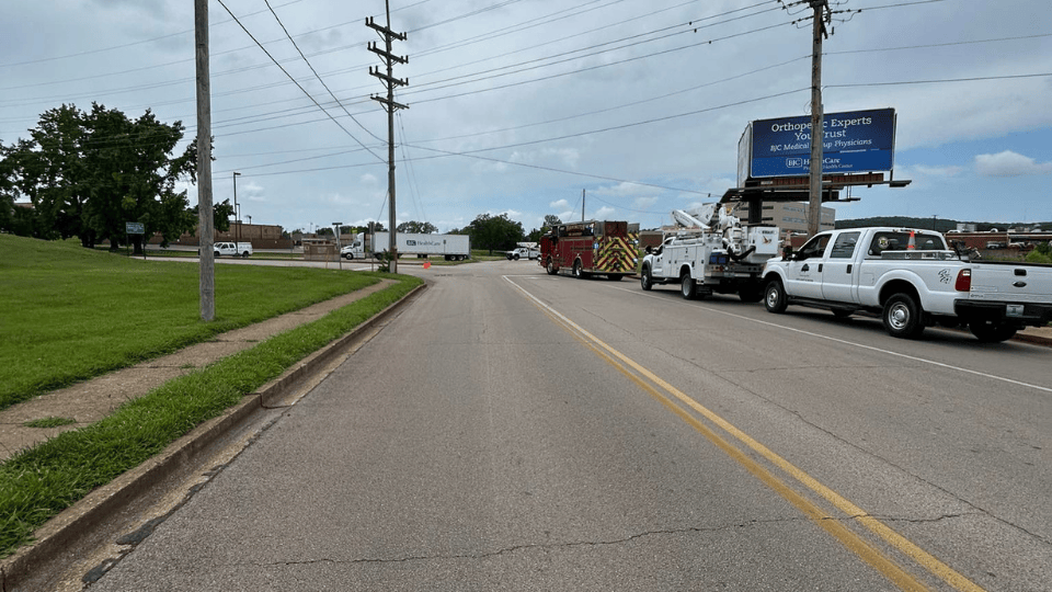Power Outage Closes Section of West Liberty Street
