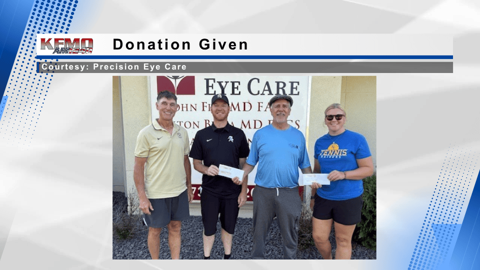 Precision Eye Care Donates Over $1,000 to Support Local High School Tennis Teams
