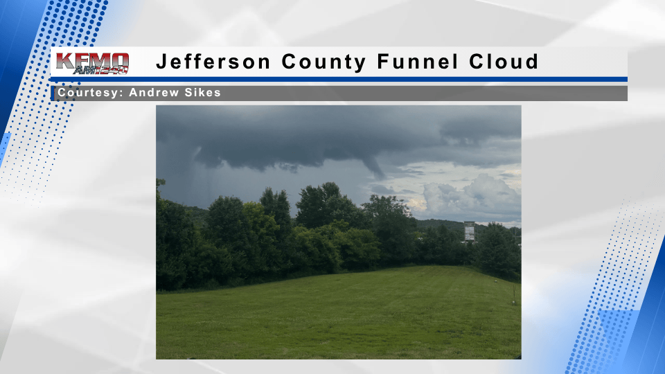 Small Funnel Cloud Confirmed After Storm Moves Through Arnold and Imperial Area