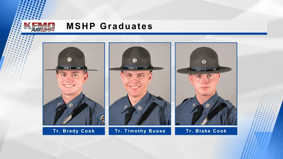 Three Parkland Residents Graduate from Missouri State Highway Patrol Academy