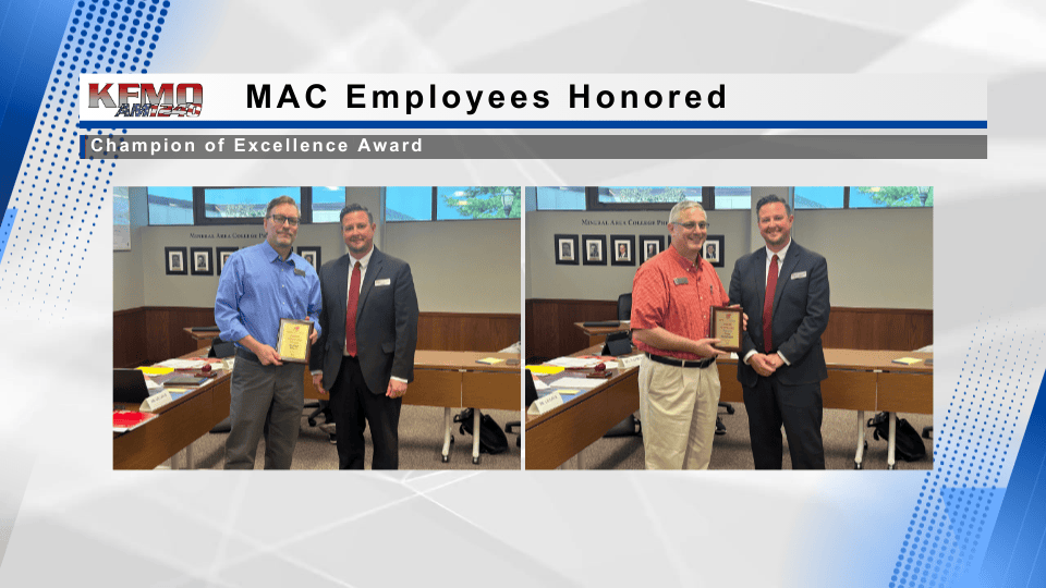 Two MAC Employees Honored with Champion of Excellence Award
