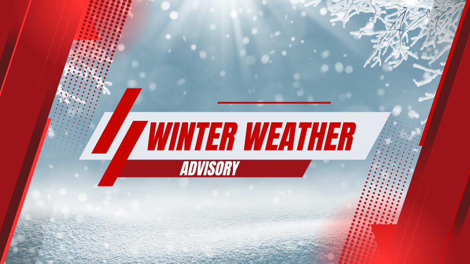 Wednesday Morning Winter Weather Advisory for Parkland