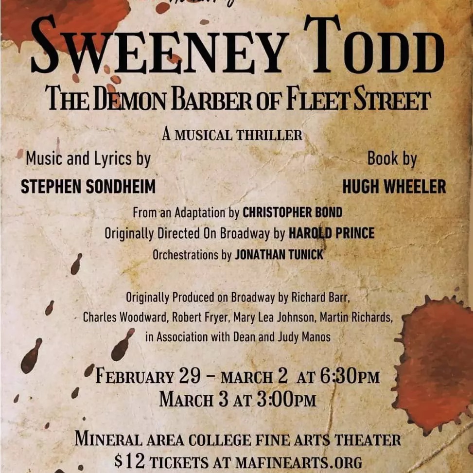 Academy Presents Sweeney Todd Musical